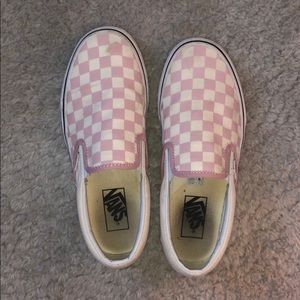 checkered vans